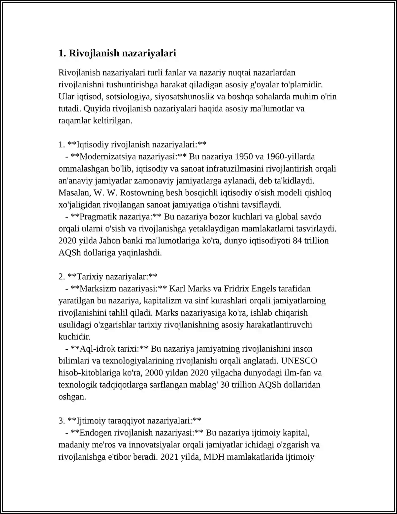 RIVOJLANISH FALSAFASI 3