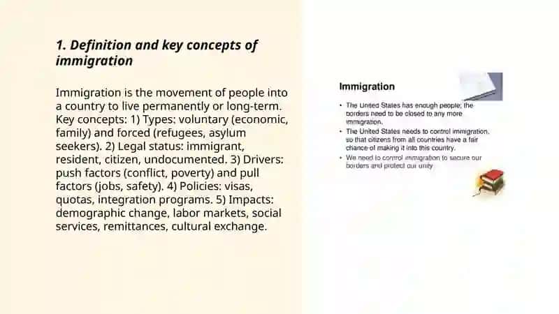 Introduction to immigration 3
