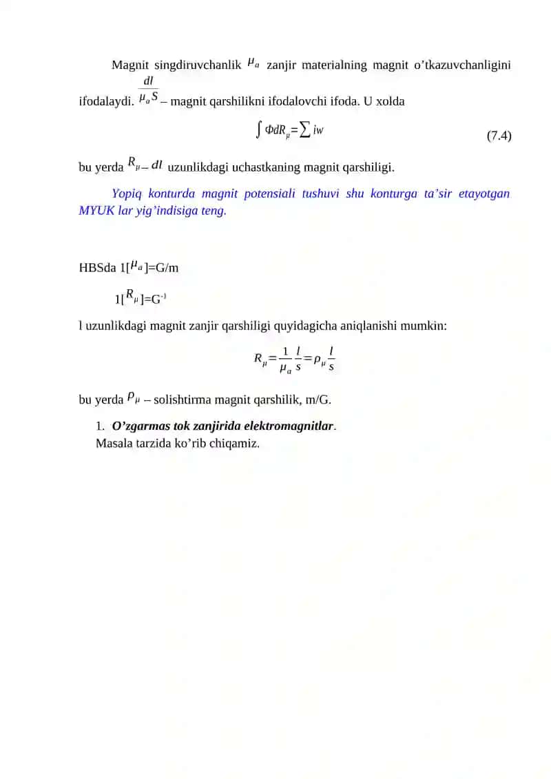 Magnitli kuchaytirgichlar 3