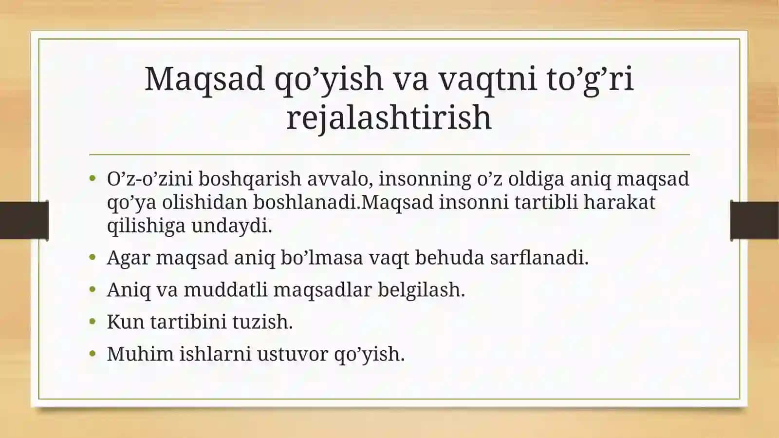 O’Z-O’ZINI BOSHQARISH KO’NIKMASINI RIVOJLANTIRISH YO’LLARI 3