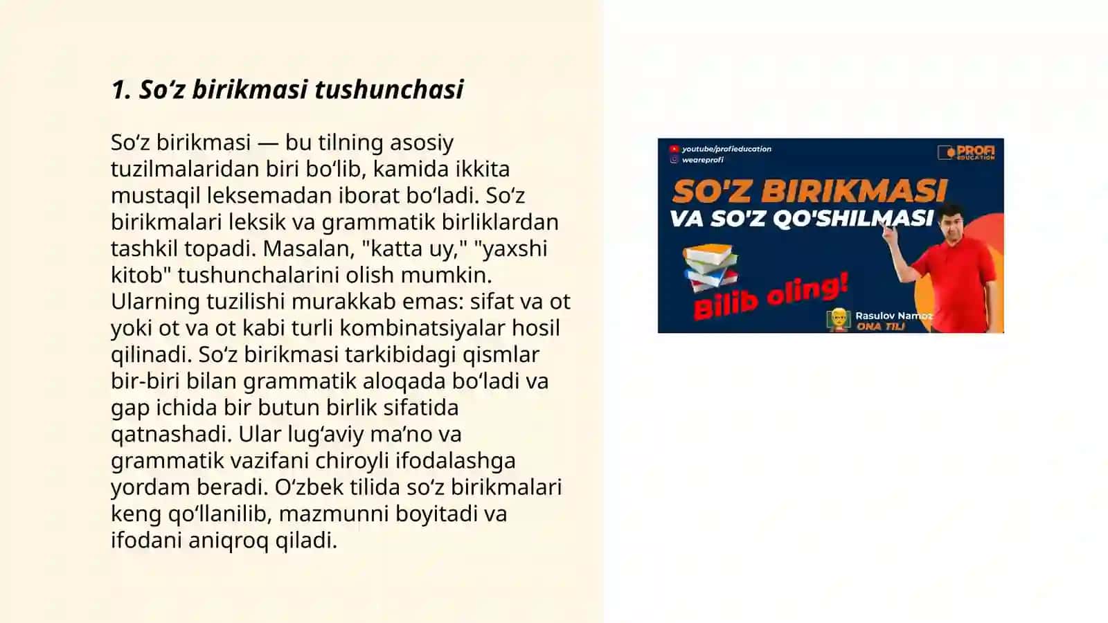 Soʻz birikmasi 3