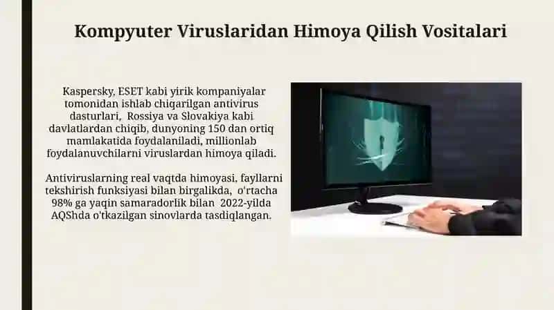 Kompyuter Viruslaridan Himoya Qilish Vositalari 3