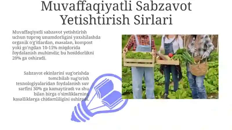Sabzi yetishtirish 3