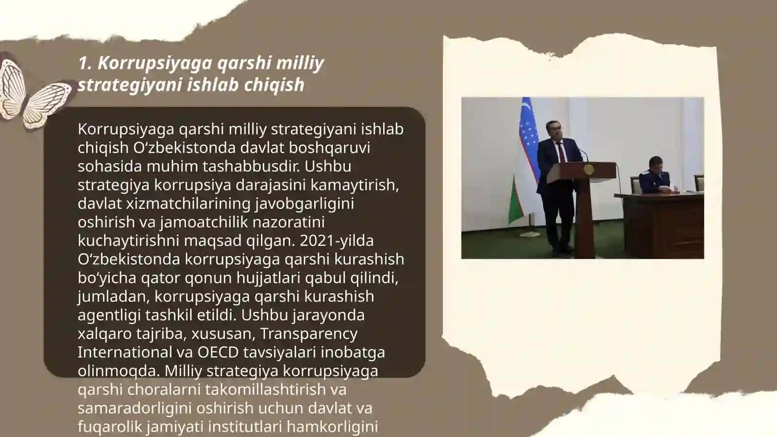 O'zbekiston respublikasida korrupsiyaga qarshi kurashish chora-tadbirlari 3