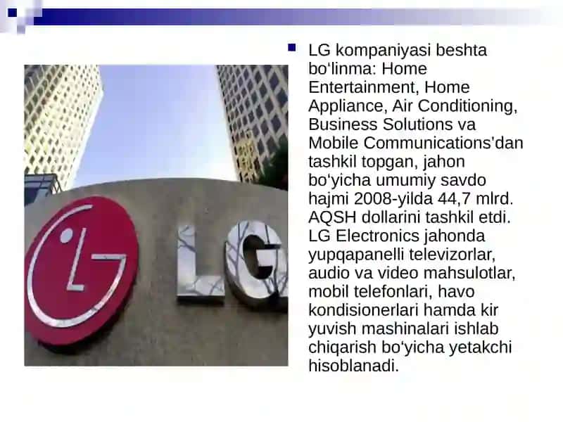 LG Electronics 3