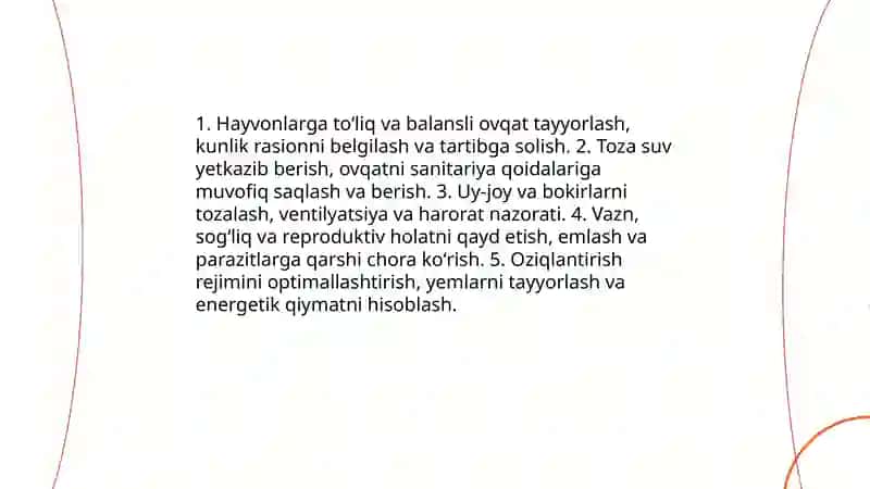 Zooinjenerya va zotexniklarning vazifalari 3