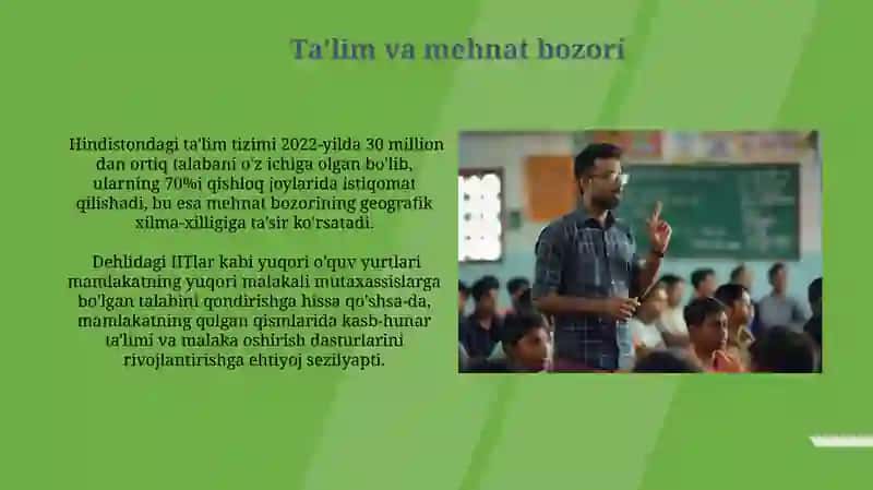 Hindiston davlati taʼlim tizimi 3