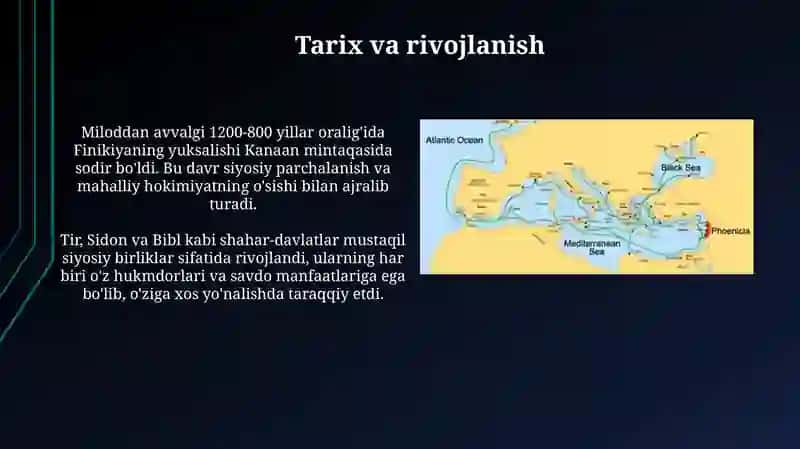 Finikiya Shahardavlatlari 3