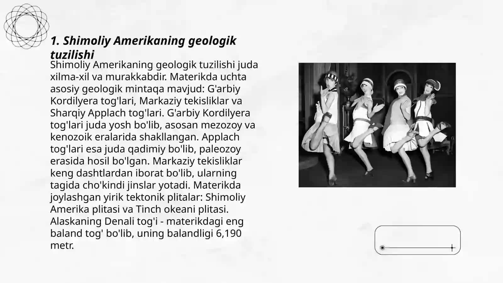 Shimoliy Amerika tabiiy geografik rayonlariga qiyosiy tasing 3