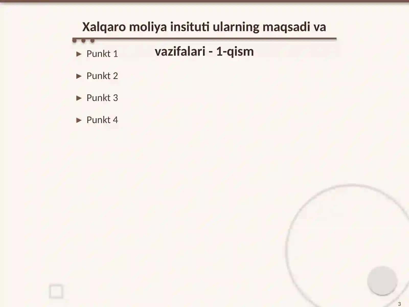 Xalqaro moliya insituti ularning maqsadi va vazifalari 3