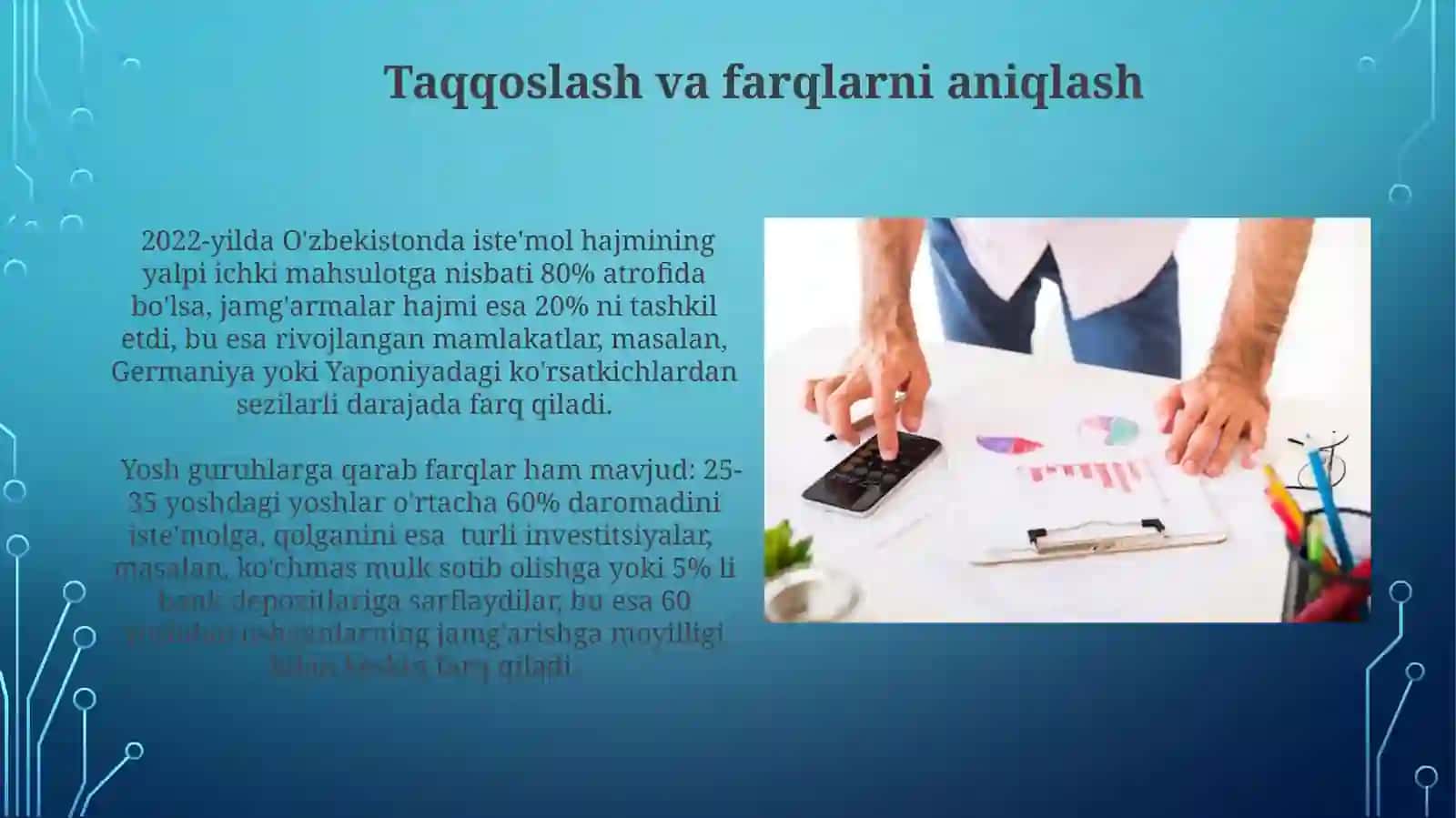 Isteʼmolvajamgʻarish.Ularninggrafiklari 3