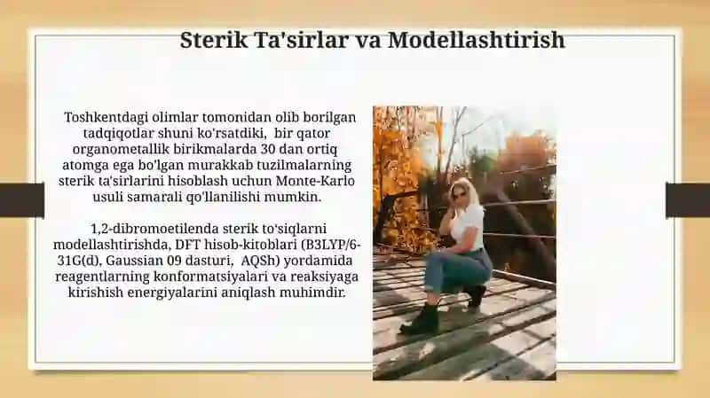Metall organik reagentlarni modellashtirish boʻyicha koʻrsatmalar 3