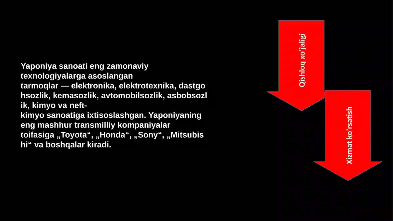 Globallashuv va Yaponiyaning iqtisodiy rivojlanish xususiyatlari 3