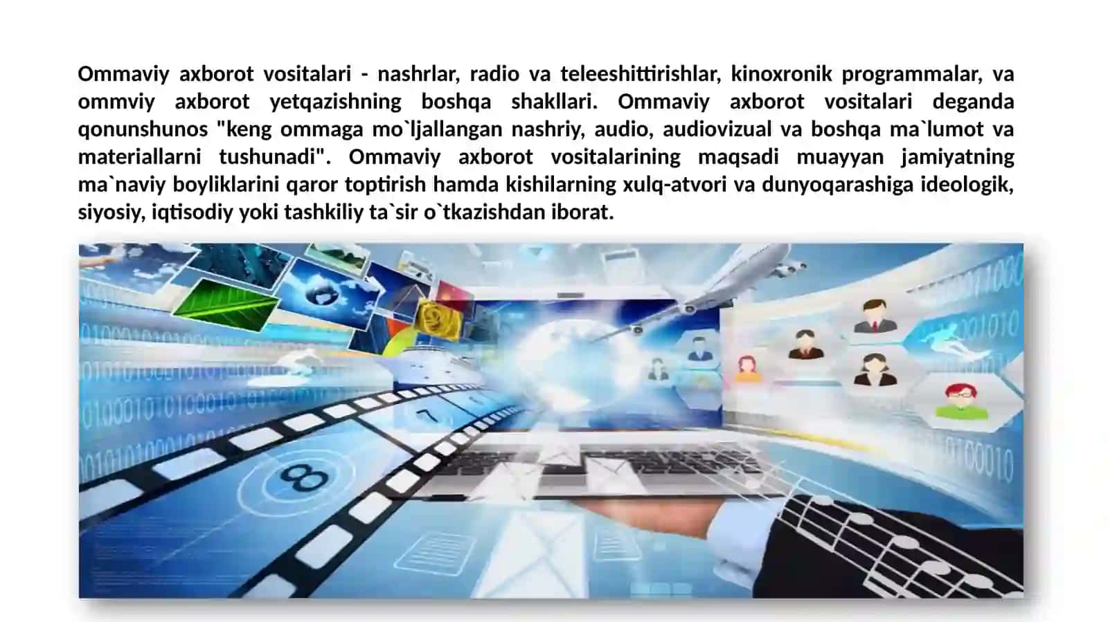 O’ZBEKISTON RESPUBLIKASIDA OMMAVIY AXBOROT VOSITALARI FAOLIYATI 3