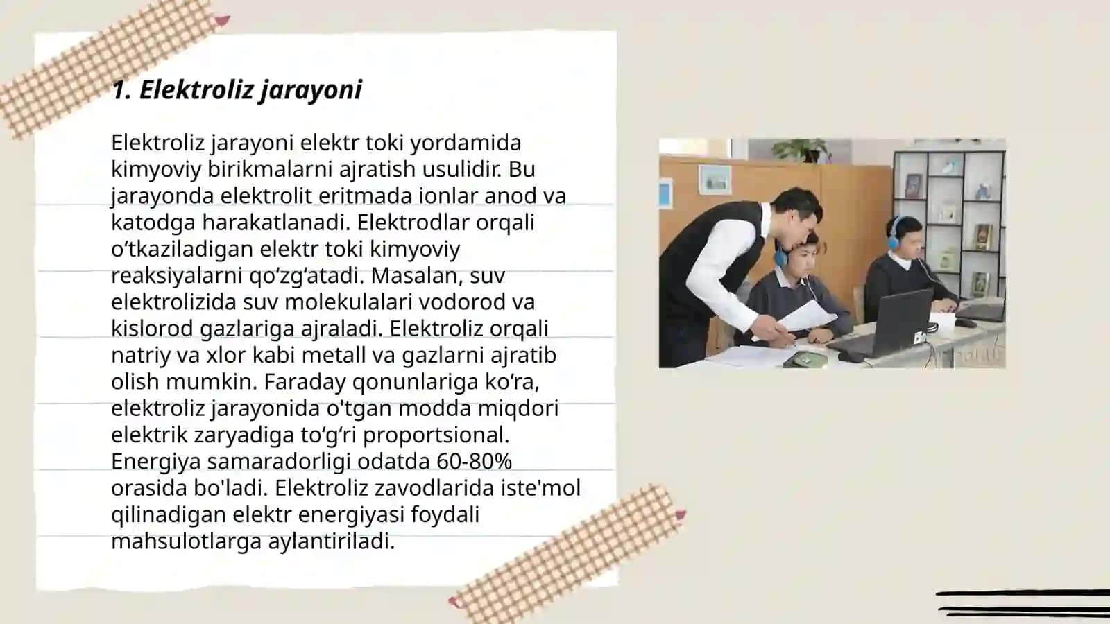 Elektrokimyoviy jarayonlar 3