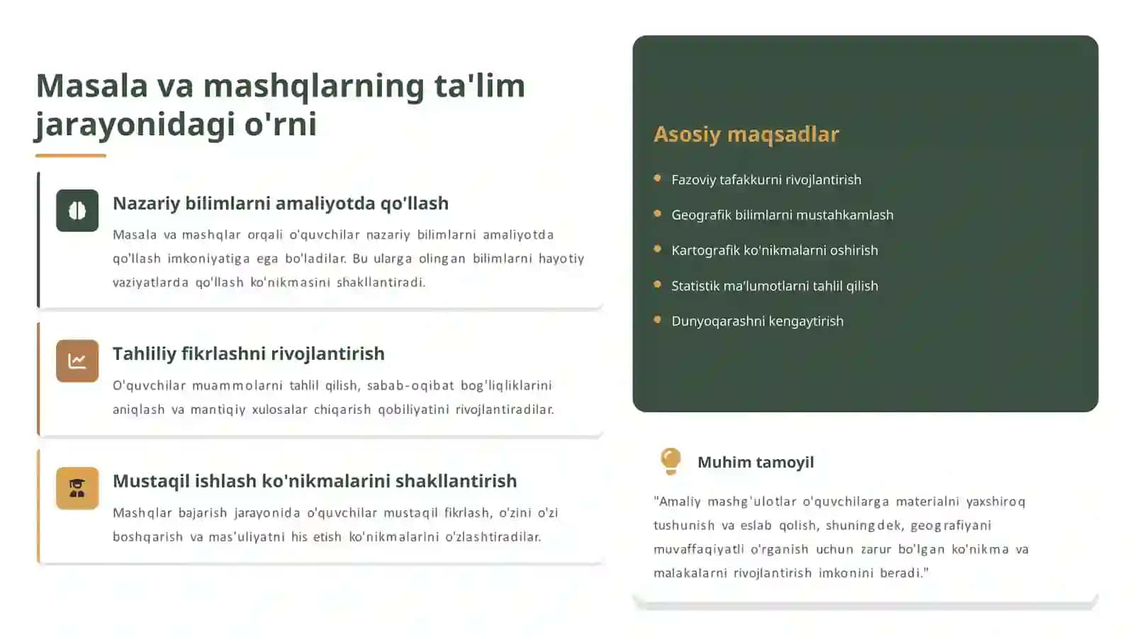 Iqtisodiy-ijtimoiy geografiya darslarida masala va mashqlardan foydalanish 3
