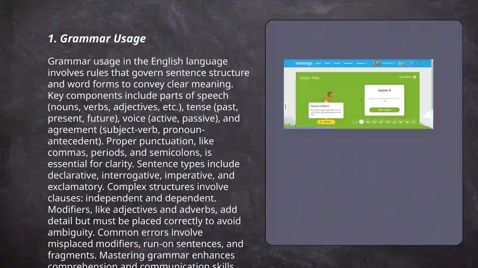 Dualingo Test 3