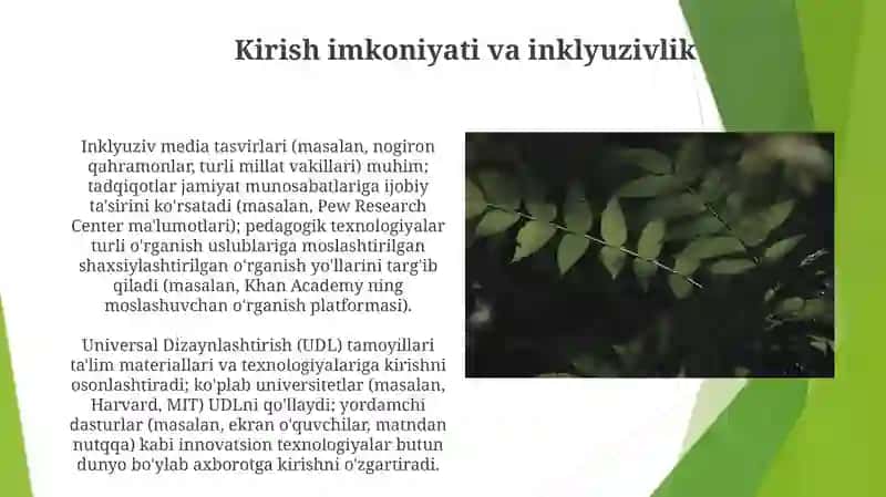 Media madaniyat va innovatsion pedagogik texnalogiyalar 3