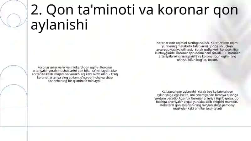 Yurak Fiziologiyasi 3