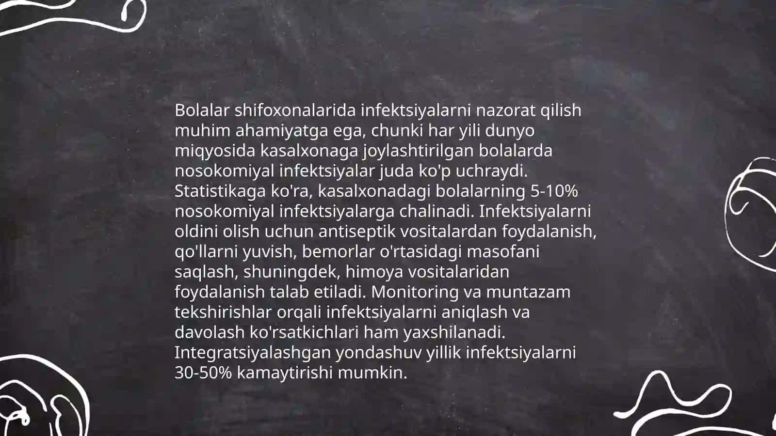 Bolalar shifoxonasining sanitar epidemiologik tartibi 3