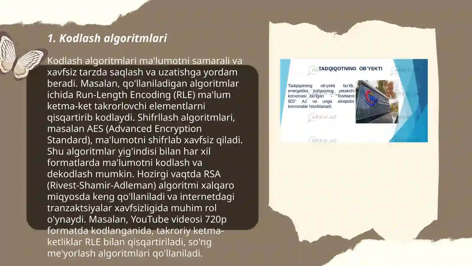 Informatsiyani kodlash mexanizmlari 3