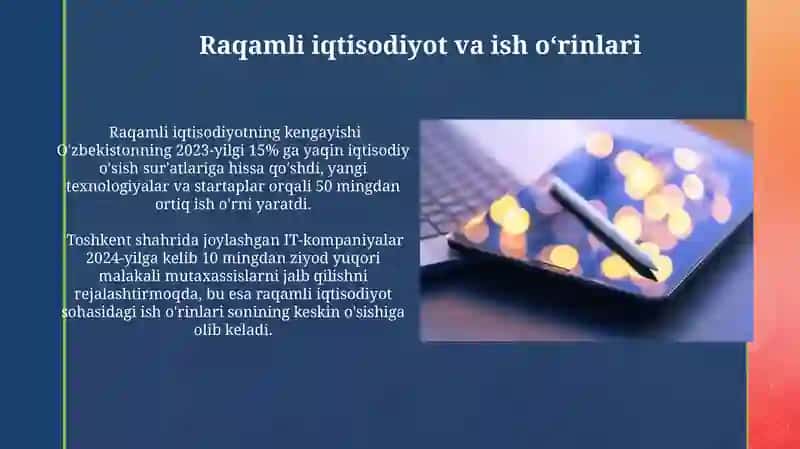 Raqamli iqtisodiyot va ish o‘rinlari 3