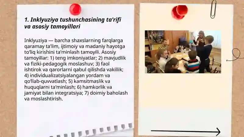 Inklyuziya, integratsiya, eksklyuziya va segretsiya tushunchalarini mazmuni va ularning bir-biridan farqi 3