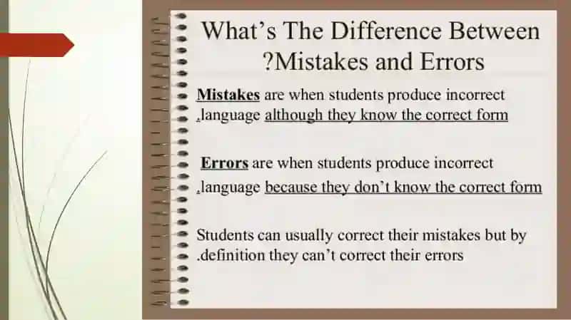 Working with errors in teaching writing 3