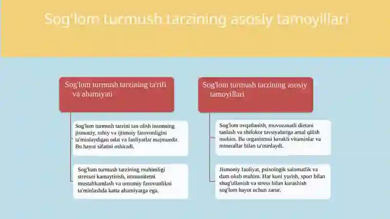 Soglom turmush tarzini taminlashga oid xalq tajriba maktabi 3