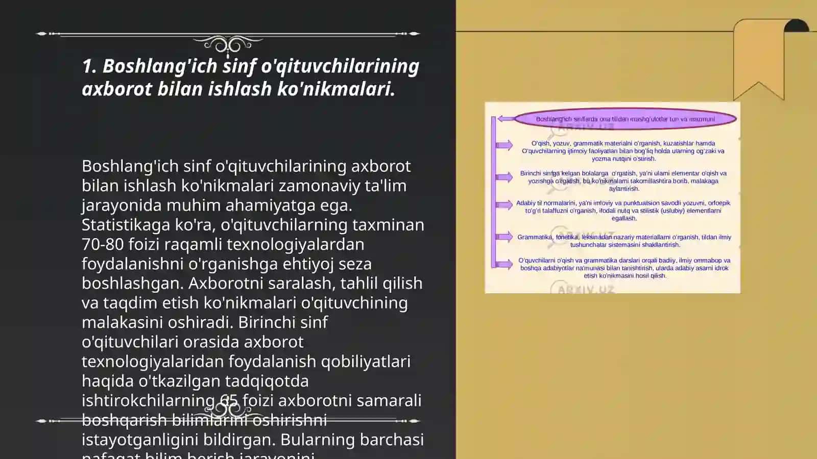 Boshlang'ich Sinf O'qituvchilarning Axborot Kompetensiyasi 3