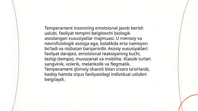 Temperament va faoliyatning individual xususiyatlari 3