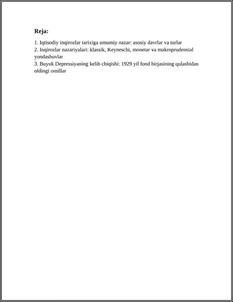 IQTISODIY INQIROZLAR TARIXI 3