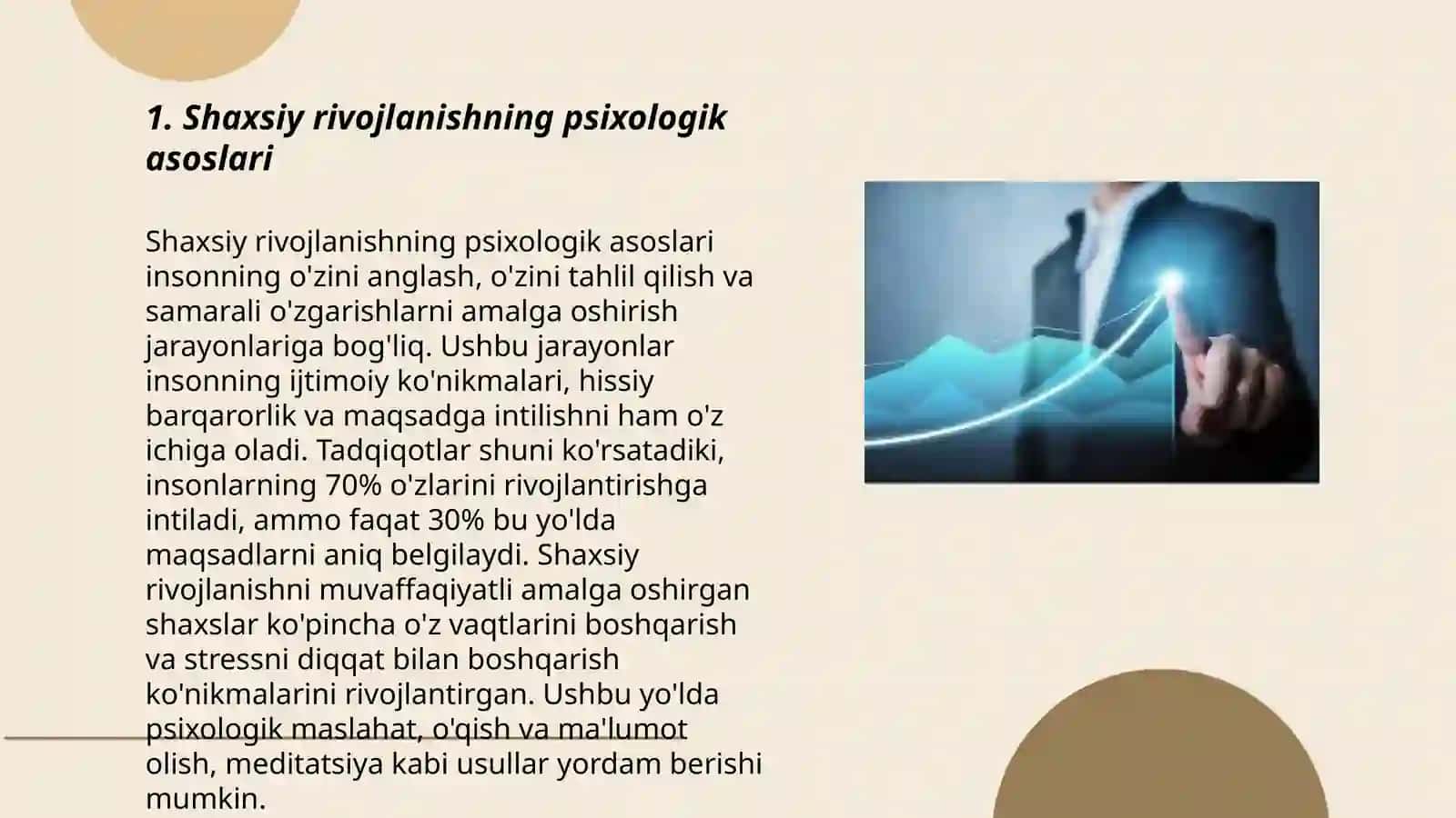 Shaxsiy rivojlanishning psixologik asoslari 3