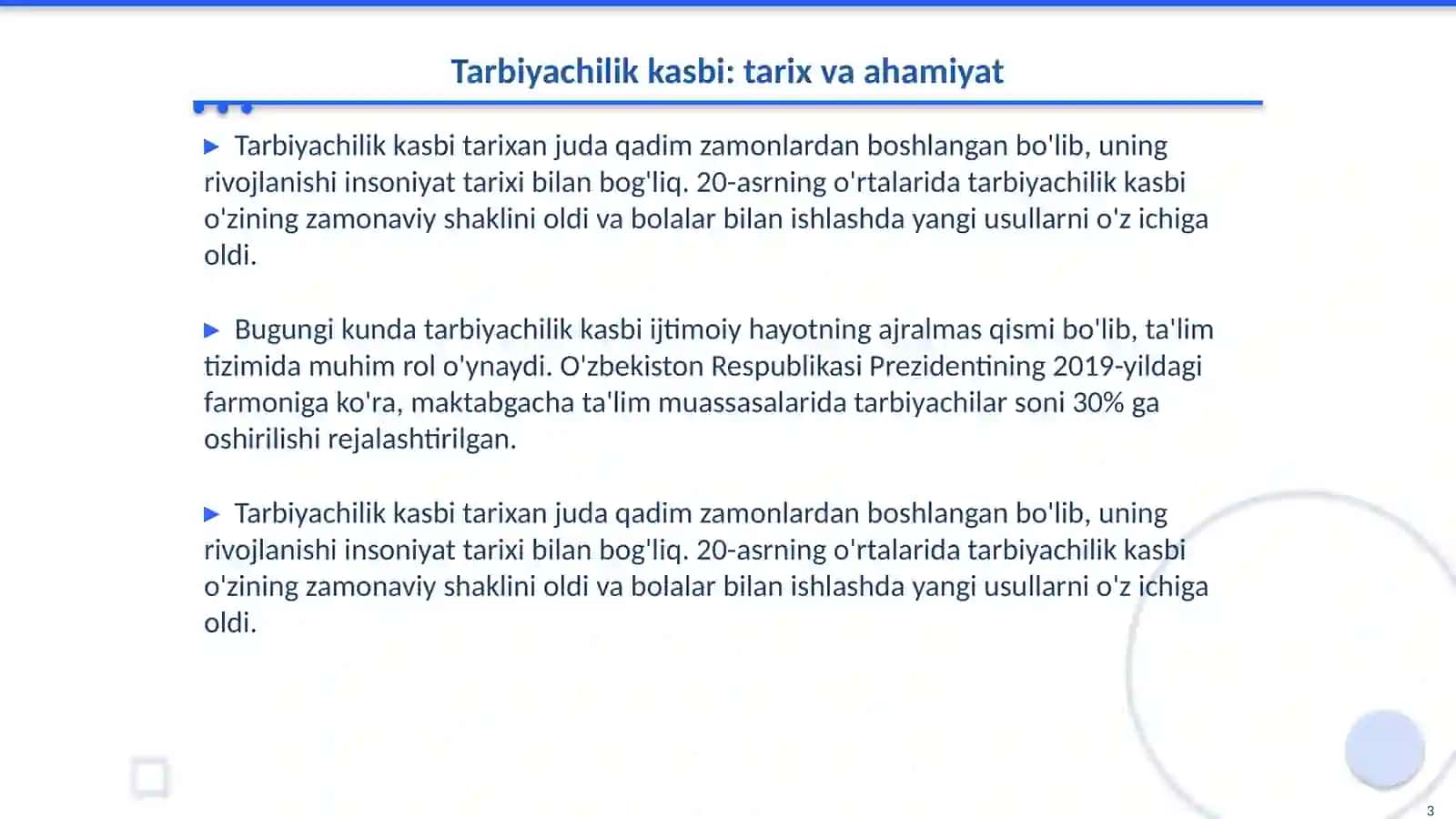 Maktabgacha yoshdagi bolalar pedagogikasi 3
