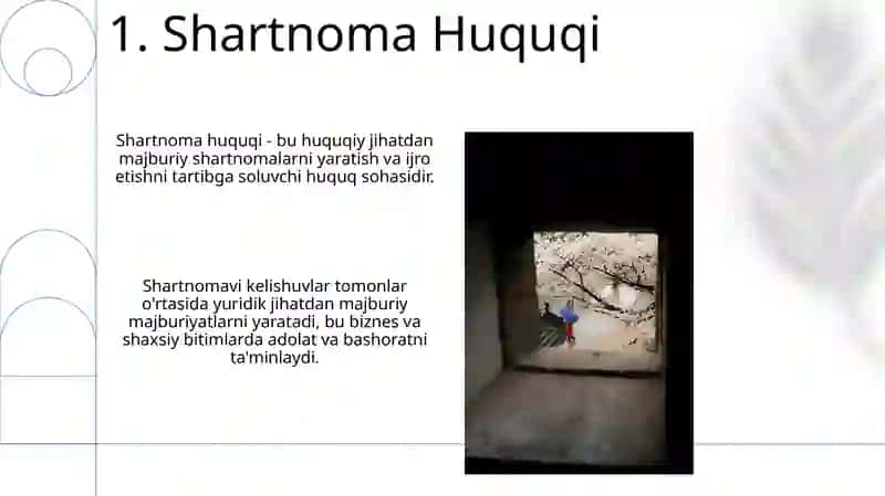 Shartnoma (kontrakt) nazariyasi 3