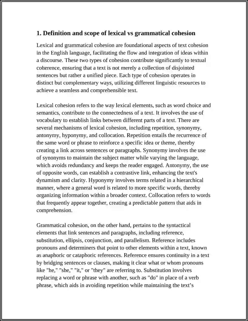 LEXICAL AND GRAMMATICAL COHISION 3