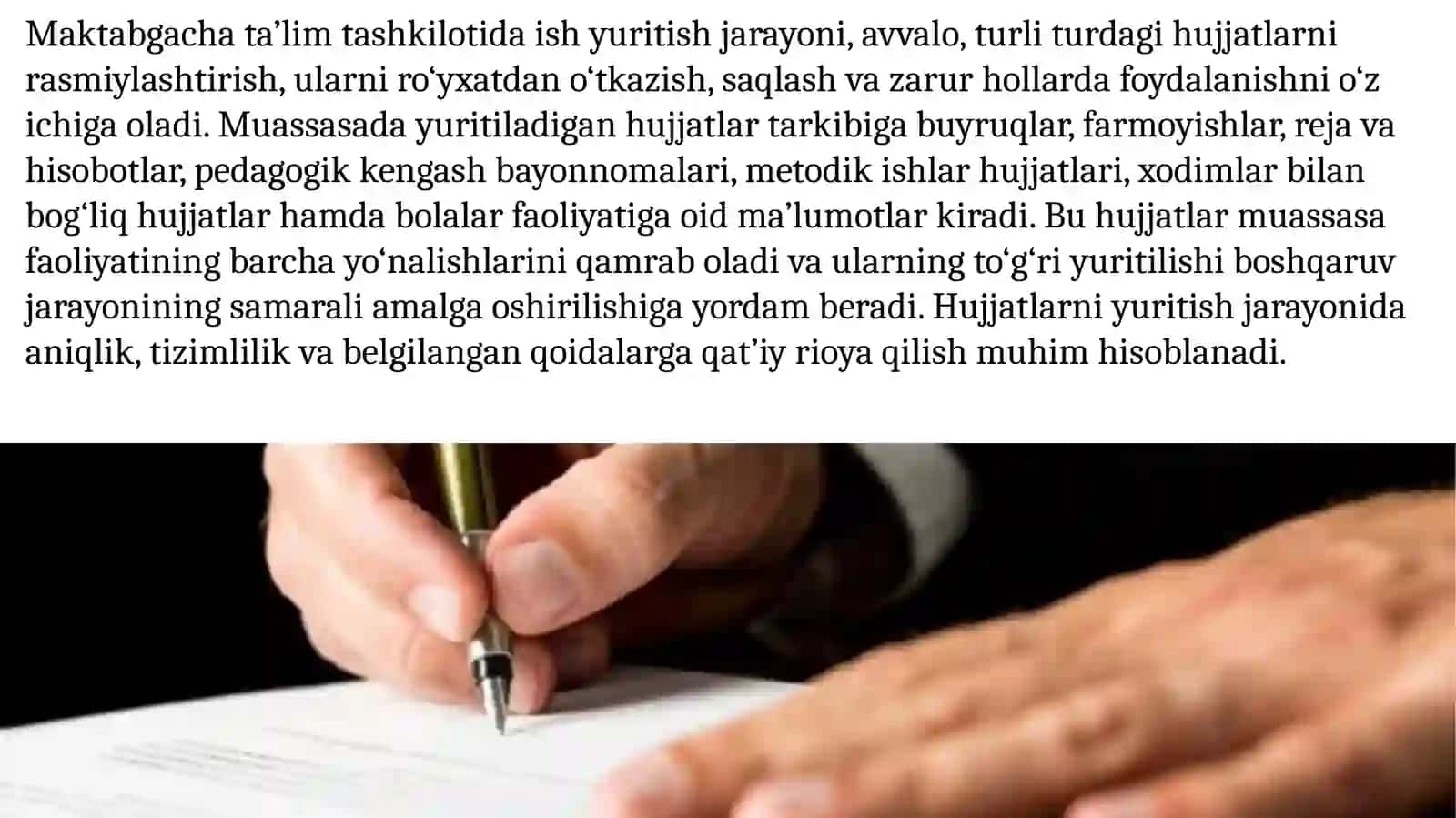 Maktabgachata'lim Tashkilotlarida Ish Yuritish Tartibi 3