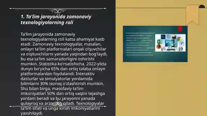 Ta'lim jarayoniga texnologik yondashuv 3
