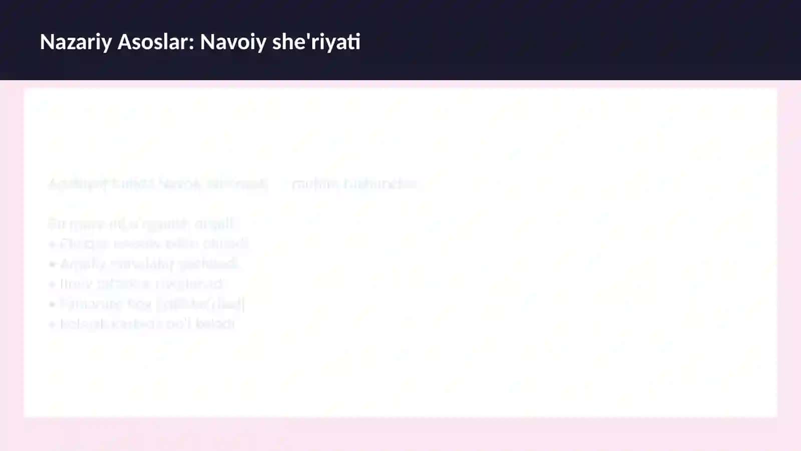Alisher Navoiy 3