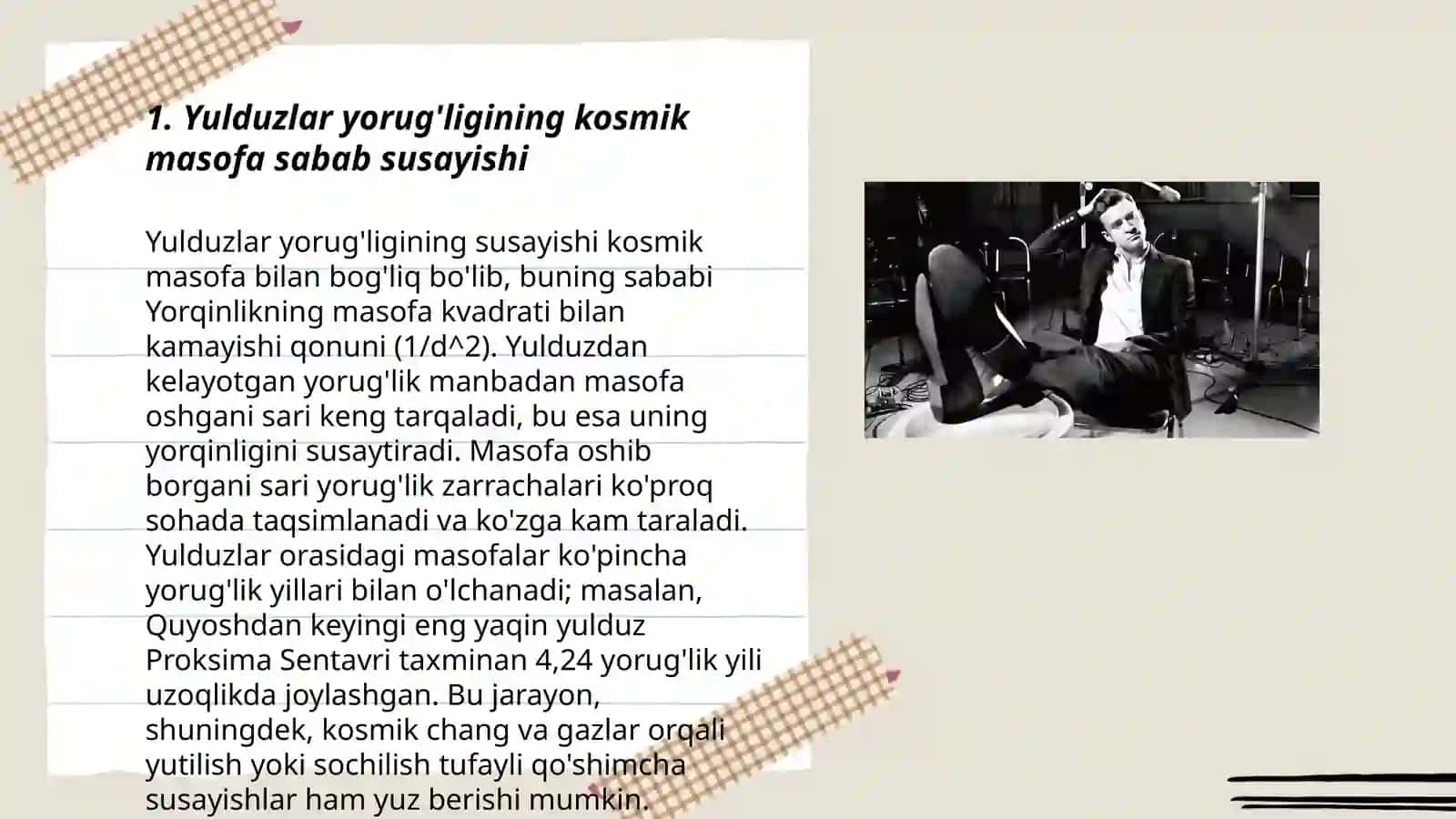 Yulduzlar yorug‘ligining susayishi va qizarishini masofaga bog‘liqligi 3