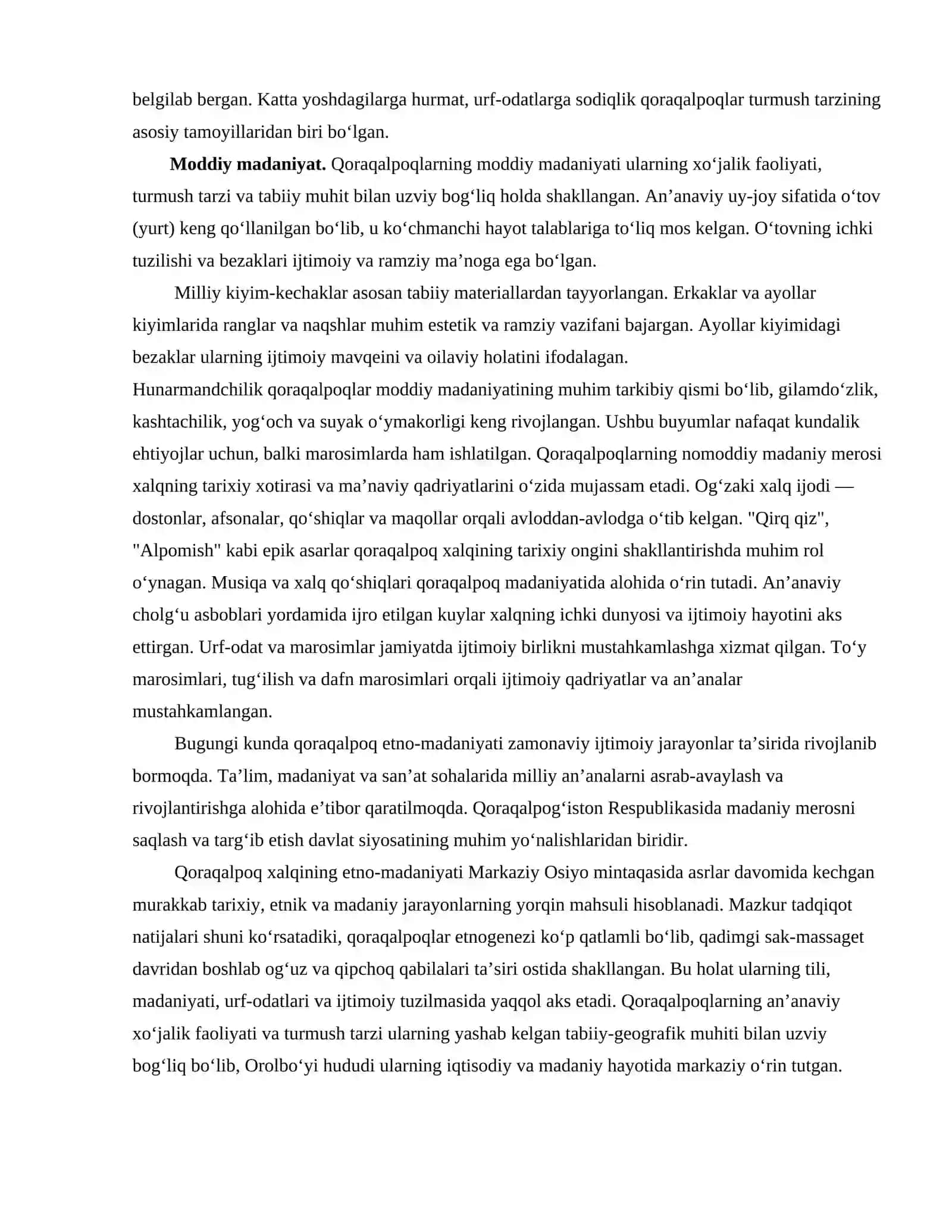 Qoraqolpoq xalqining etnik moslashuvi 3