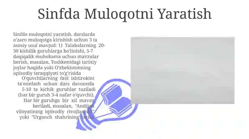 O'zaro Muloqotning Ahamiyati 3