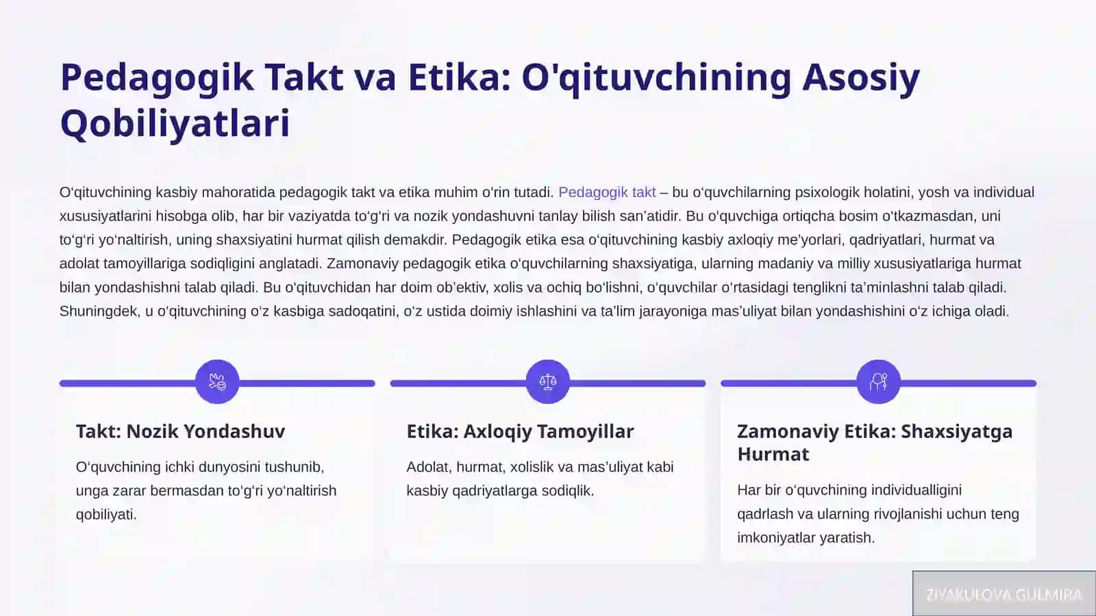 Kommunikativ Masalalar va Ta'sir Ko'rsatish: O'qituvchi Faoliyatida Muloqot Madaniyati va Psixologiyasi 3