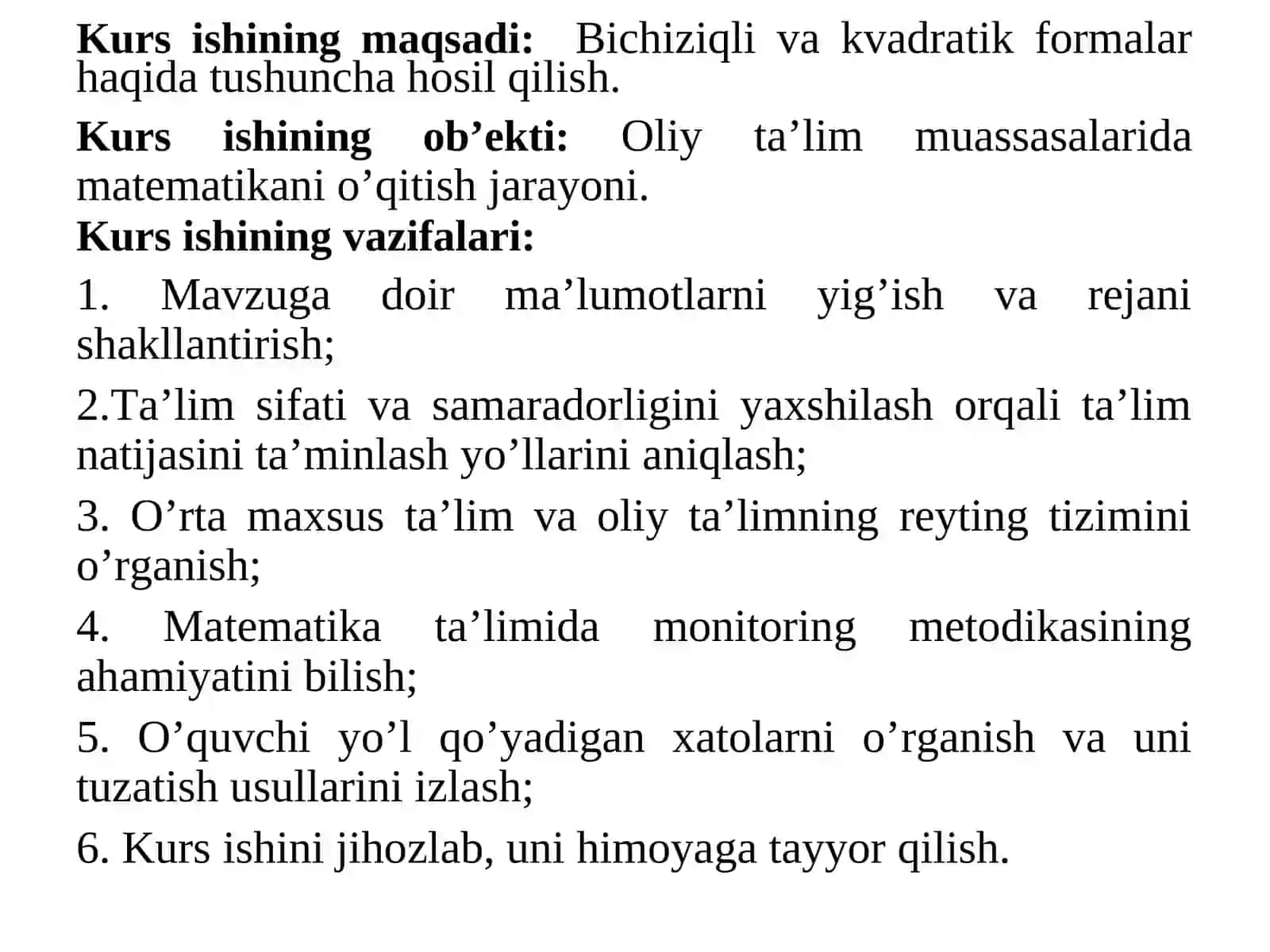 Bichiziqli va kvadratik formalar 3