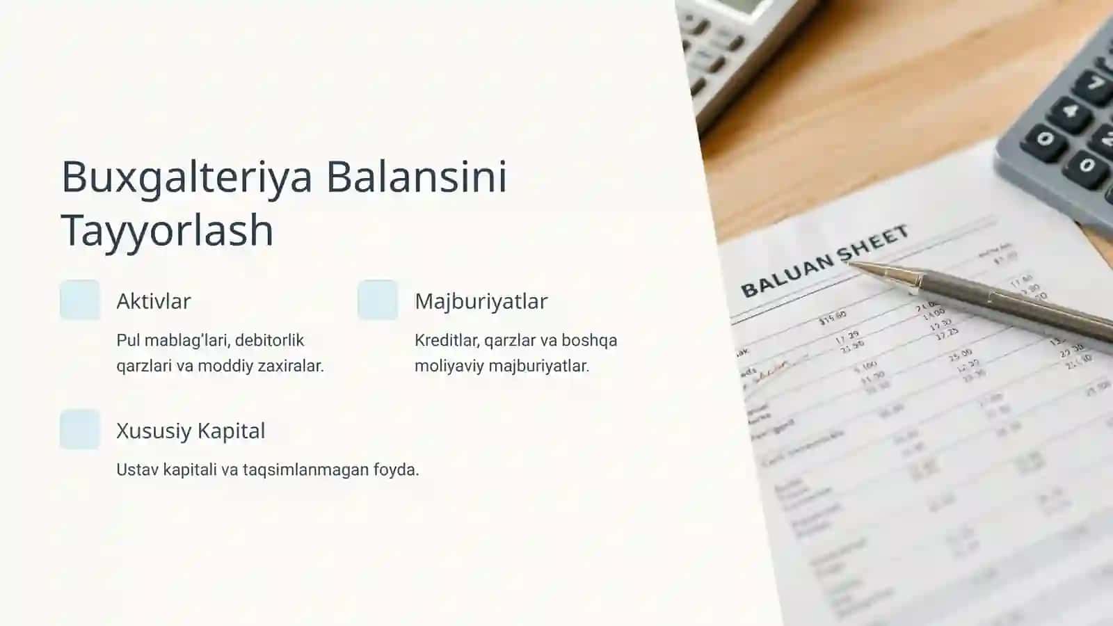 Moliyaviy Hisobotlar 3