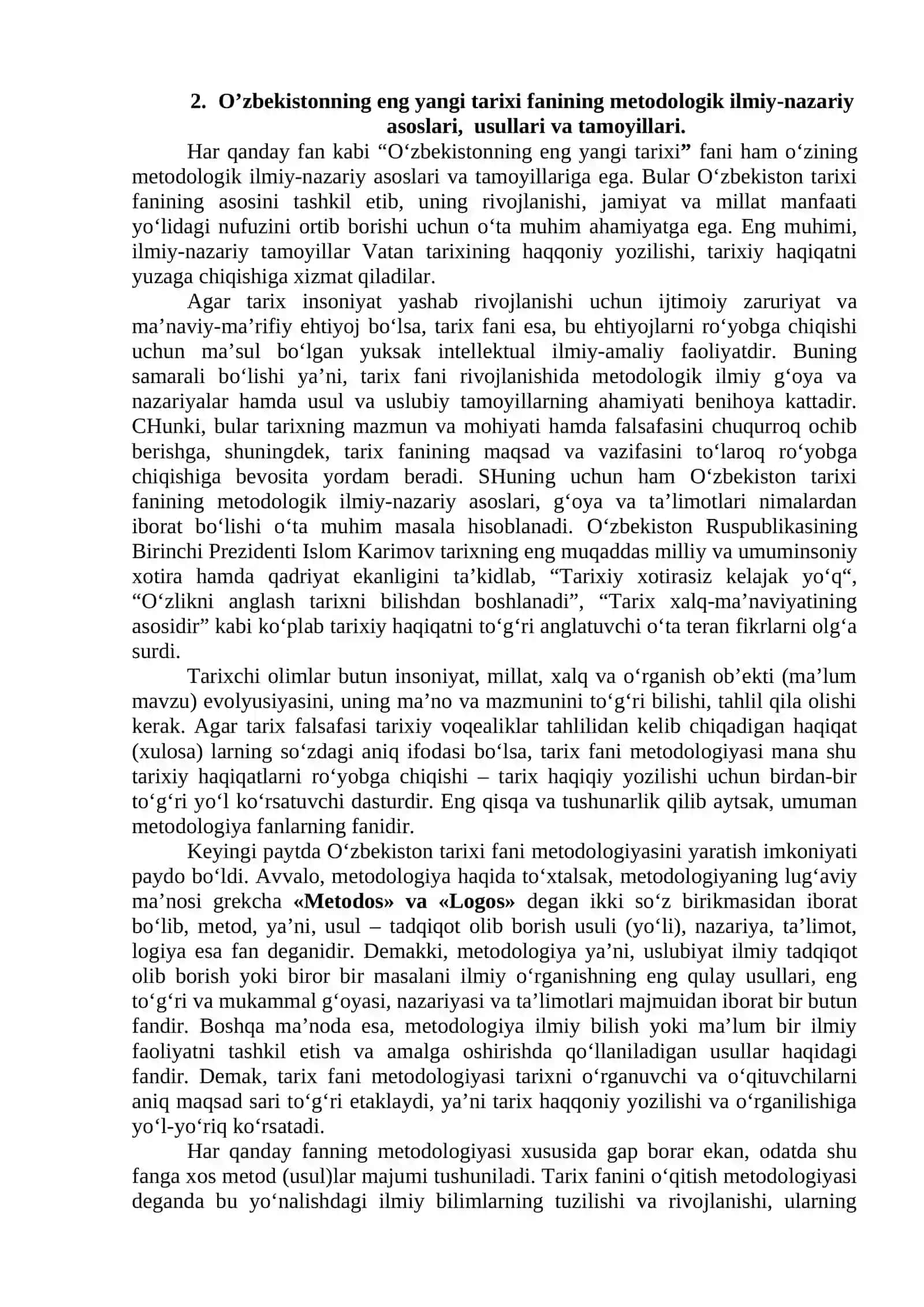 O‘zbekistonning Eng Yangi Tarixi 3
