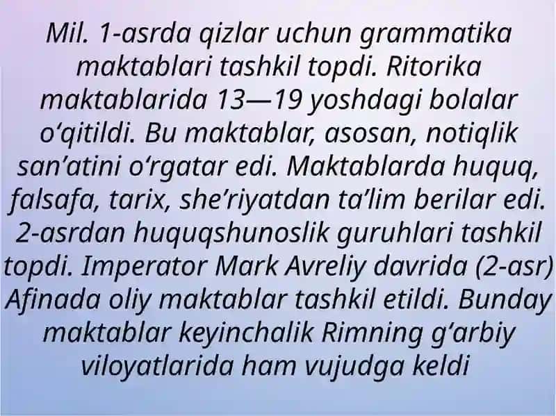 Qadimgi Rim faylasuf, yozuvchilari va shifokorlari 3