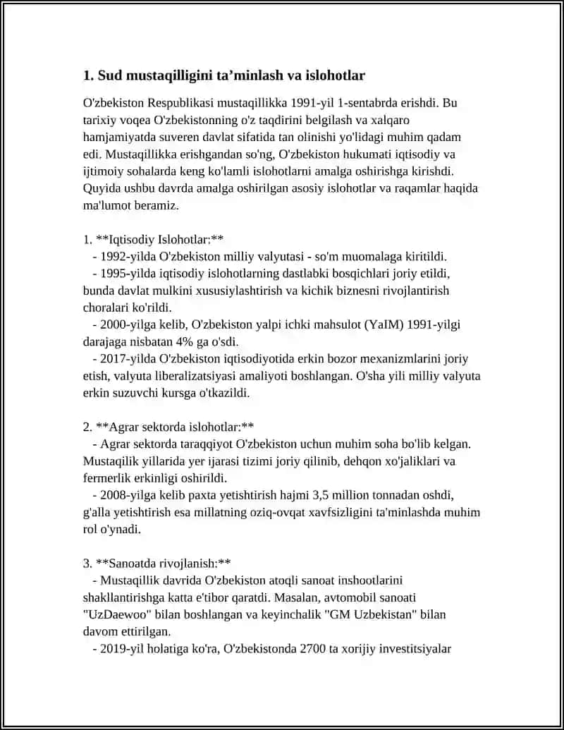ŌZBEKISTONNING SUD-HUQUQ TIZIMIDA AMALGA OSHIRILGAN DEMOKRATIK ISLOHOTLAR 3