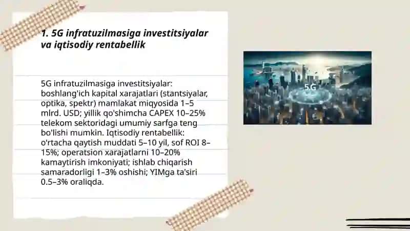 5G texnologiyasi va uning iqtisodiyotga ta'siri 3