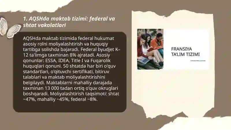 Rivojlangan mamlakatlar ta’lim tizimi 3